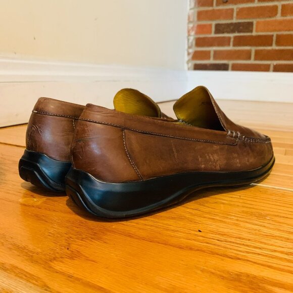 Cole Haan Mens Brown Leather Loafers Size US 10.5 M - Picture 9 of 12